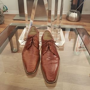Men's Belverdere Ostrich shoes size 9.5